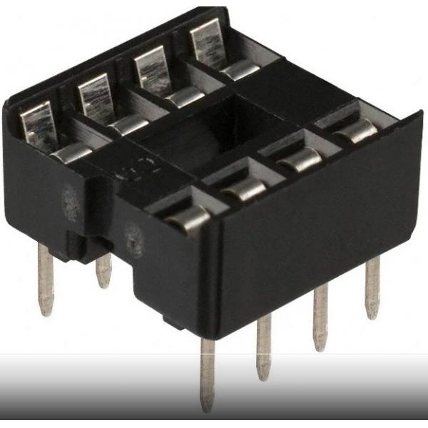 Quality A 08-LC-TT DIP Connector Row Spacing 8 Pin Ic Socket  0.3