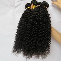 Quality Unprocessed Human Virgin Hair Afro Kinky Curly Pure Brazilian Hair Bundles for sale
