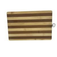 China Durable Rectangle Bamboo Cutting Board With Ring factory