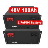 China Verton 3kw 5kw 10kw 15 kw Batterie Lithium 48v 300ah 200ah 100ah lifepo4 Solar batteries atz für Solarsp eicher system factory