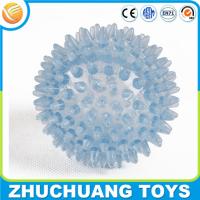 China crystal transparent hand exercise ball,hand therapy ball,massage ball roller factory