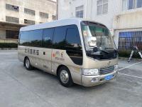 China Diesel 6 Meter 30 Seater Minibus , Coaster Minibus Wth Durable Fabric Seat factory