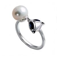 China Fox Style Retro Vintage Silver Pearl Ring (057559) factory
