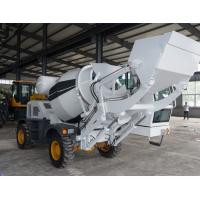 China 500 Liters Self Loading Mobile Concrete Mixer With Pump Hydraulic System factory