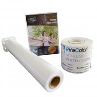China RC Resin Coated Photo Paper Roll 260gsm A4 Art Photo Paper For Digital Inkjet Printing Plotter factory