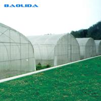 Quality Strong Tunnel Plastic Film Greenhouse Polyethylene Covering With Irrigation for sale