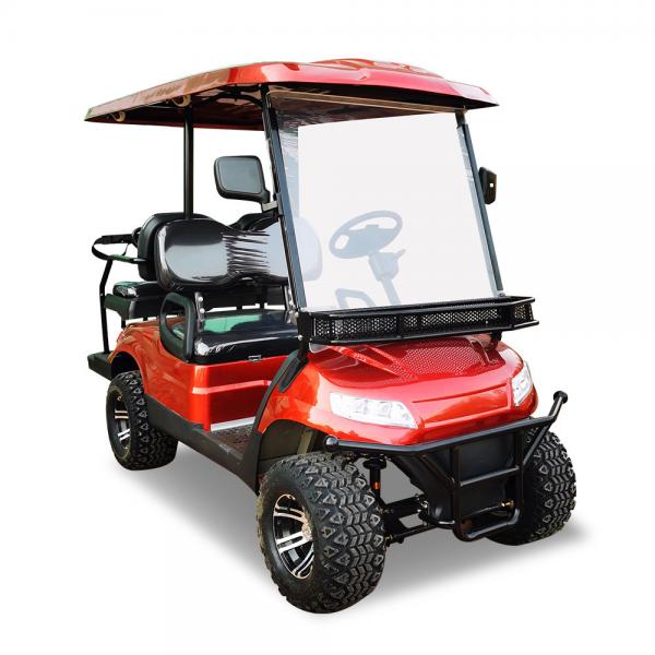 Quality 4000 Life Cycle Beach 4 Seater Golf Cart Lithium Ion Battery Off Road 35mph 60V for sale