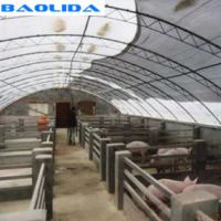 Quality Hot-dip Galvanized Steel Poultry Film Tunnel Greenhouse Waterproof Sheep for sale