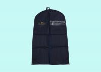 China Durable Non Woven Fabric Bags / Garment Bags For Man , Grey Or Black factory