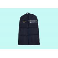 China Durable Non Woven Fabric Garment Bag for Men's Suit Storage , Dustproof Non Woven Fabric Bags factory