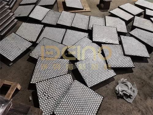 Quality Noise Reduction Ceramic Wear Plates Wear Resistant Good Shock Absorption for sale