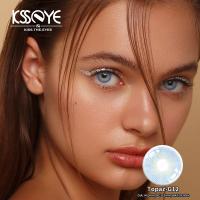 China Turquoise Blue Colored Brand Contact Lenses Without Prescription factory