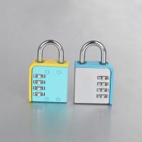 China Luggage Mini Zinc Alloy Combination Padlock 3 Digital Password Padlock factory