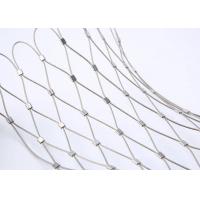 China 7X7 X Tend Flexible 316l Stainless Steel Wire Rope Mesh Netting for sale