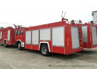 China DFAC Water Fire Truck With Water Tank 6000 Liters 4x2 / 4x4 Off Road For Fire Fighting factory