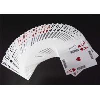 Quality Personalized Jumbo Playing Cards , Double Sides Coated Customized Deck of for sale