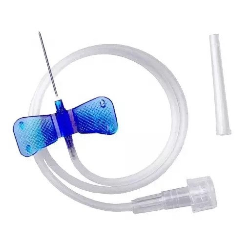 Quality Disposable Medical Sterile Scalp Vein Set With Double Wing Sterile Infusion Transfusion Set for sale