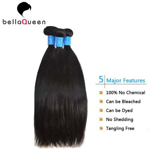 Quality Pure Color Grade 6A Silky Straight Mongolian Hair Weave For Black Women for sale