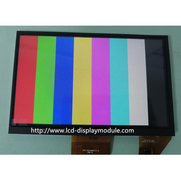 Quality TFT Display Screen 7'' Inch 800 * 480 RGB888 12 O'clock Interface with Capacitive Touch Screen  For Auto for sale