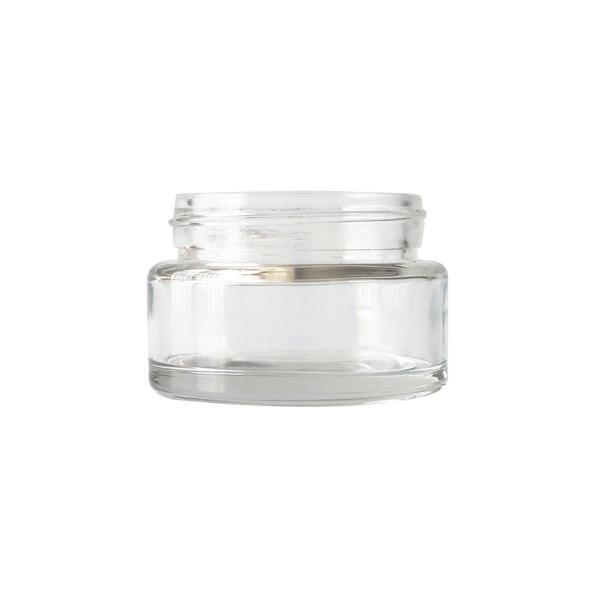 Quality 1oz Clear Air Tight Weed Jar Childproof Dispensary Marijuana Container for sale