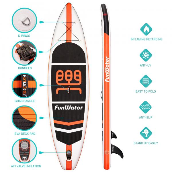 Quality OEM Stand Up Paddle Board 11' Sup Watersports Surfboard Paddle Board Waterplay for sale