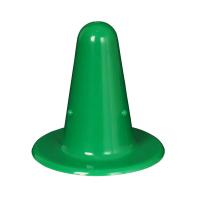 Quality Rubber Fake Nipple , Plastic Inflation Stop Milking Plug With Green Color for sale