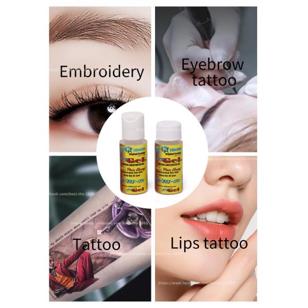 Quality SSJ 48 Tattoo Numbing Gel 30ML Permanent Makeup Anesthetic Gel For Lips for sale