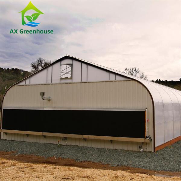 Quality Customizable Strengthen Truss Framed Blackout Greenhouses For Hemp Cannabis for sale