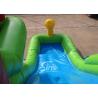 China Kids inflatable combo water bounce house with pool N water gun made of best pvc tarpaulin factory