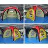 China Small Inflatable Advertising Tent , Inflatable Tailgate Tent Commercial Grade Sewing Style factory
