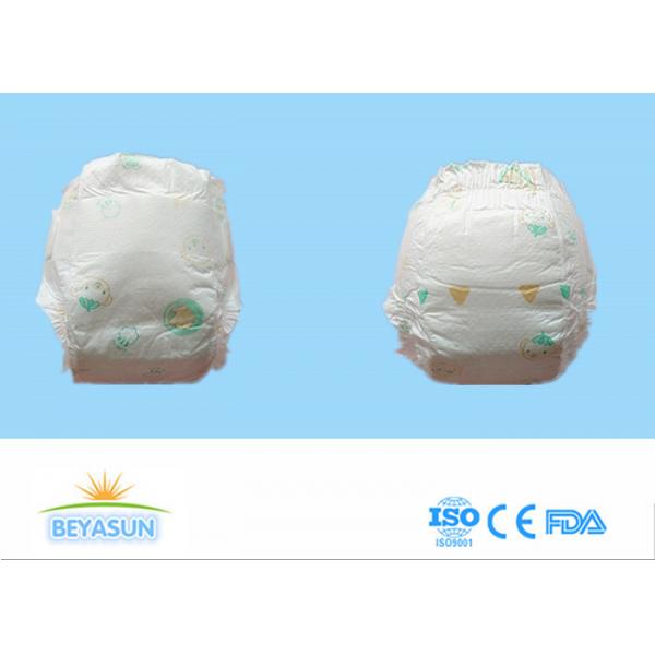 Quality Super Absorbent Baby Napkins Diaper Size M , Disposable Baby Nappies for sale