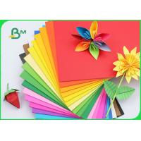 China 180gsm 240gsm Bristol Color Card Paper For Wedding Invitation 70 x 100cm factory