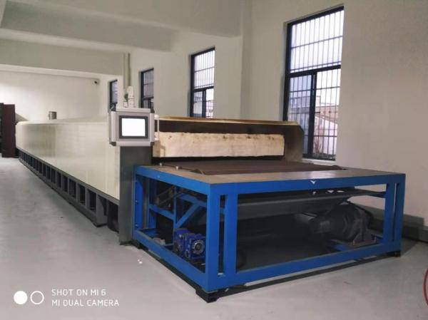 Non-standard industrial continuous gas mesh belt kiln for sintering of ceramic 6