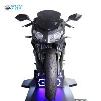 China VR Motorbike Racing Simulator Indoor Cool Shape 9D High Speed Driving Game factory