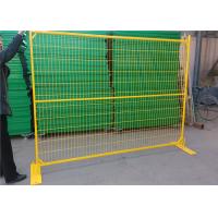 Quality 6ft Canada Construction Fence Panels Powder Coated Temporary Mesh Fence for sale