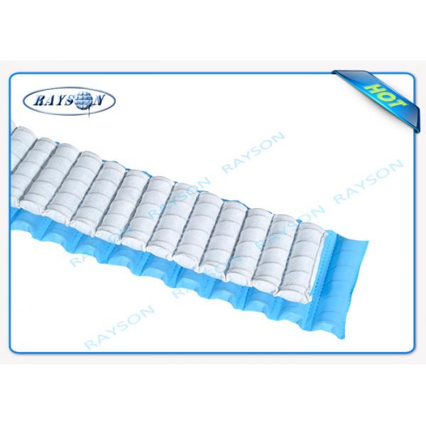 Quality 75 Gsm Pocket spring cover 100% virgin PP non woven fabric roll for sale