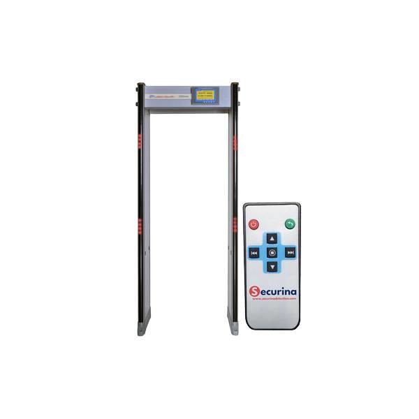 China LCD Screen Arched Metal Detector AC85V IP65 Weatherproof Stationary 8KHZ factory
