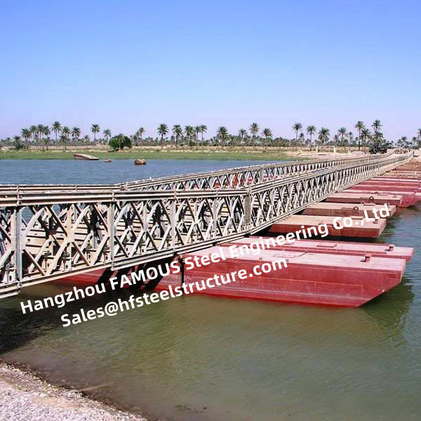 Quality Lightweight Structure Temporary Military Bailey Bridge for Emergency Application for sale