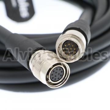 Quality 12 Pin Hirose Male To Female Coaxial Cable For Network Sony Industrial Camera for sale