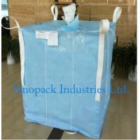 Quality 1000kg Anti static Industrial Bulk Bags CROHMIQ blue / white for storage for sale