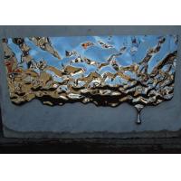 China 150cm 250cm Length Mirror Stainless Steel Wall Sculpture factory