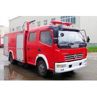 Quality Dongfeng Small Fire Truck with 3500L Water Tank and Double Row Cabin for sale