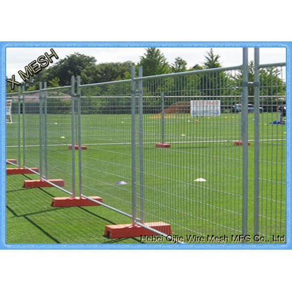 Quality Regular Temporary Pool Fencing Portable Fence Panels 2400 W*2100 H Size for sale