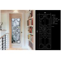 Quality Solid Flat Tempered Decorative Glass Windows Private Imports Series Finely for sale