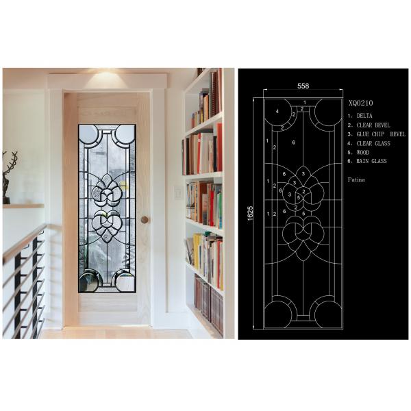 Quality Solid Flat Tempered Decorative Glass Windows Private Imports Series Finely for sale
