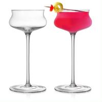 China 10 Oz Custom Clear Cocktail Glass Martini Glasses Bar Glassware factory