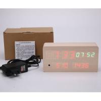 China azan alarm clock electronic LED message display board alarm clock 4 usb HUB for sale