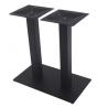 China Pedestal Powder Coated Bar Table Legs Mild Steel Table Bases For Commercial Furniture factory