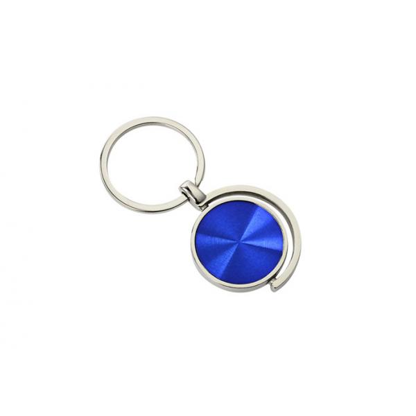 Quality CD Pattern Metal Keychain Holder Colorful Round Zinc Alloy Keychain JR023 for sale