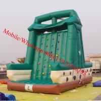 China Inflatable rock climbing wall for sale factory